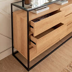 Load image into Gallery viewer, Dressing Table with Mirror, Elegant Design With Six Drawers For Organized Storage-GCC Home Center