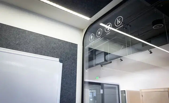 Duo Silence Booth, Soundproof Eco-friendly Protect Privacy, Office Soundproof Booth-GCC Home Center