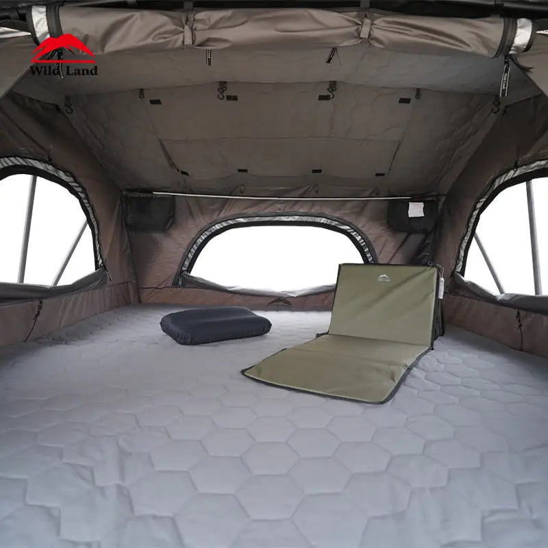 Easy Set up Camping Waterproof Aluminum Pop up RTT Rooftop Tents SUV Car Overland Tent Roof Rack Tent