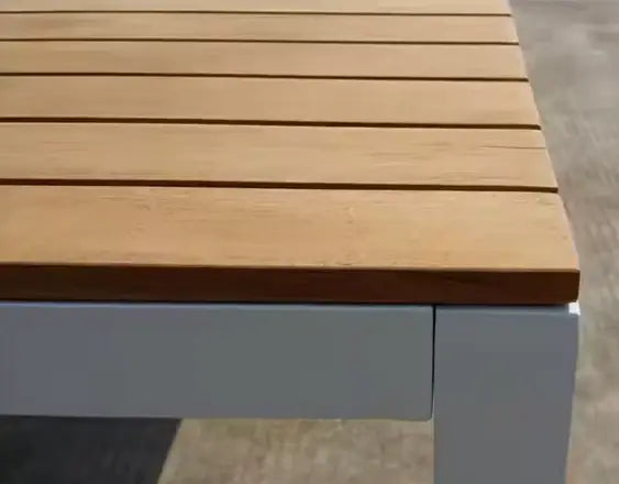 Eight-seater Log-style Outdoor Dining Table-GCC Home Center