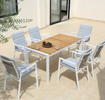 Load image into Gallery viewer, Eight-seater Log-style Outdoor Dining Table-GCC Home Center