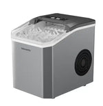 Load image into Gallery viewer, Electric Countertop Automatic Ice Maker Machine, Portable Self-Cleaning with Hand Scoop and Basket, 9 Bullet Ice Cubes in 6 Mins, 12KG/24H, 2 Sizes of Ice, Ideal for Home, Kitchen, Office, Party,