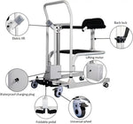 Load image into Gallery viewer, Electric Patient Lift Chair - 180° Split Seat, Shower &amp; Commode Chair for Elderly &amp; Disabled, 150KG Capacity