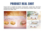 Load image into Gallery viewer, Electric Stainless Steel Tabletop Burger Griddle with Adjustable Temperature Control - Electric Tabletop