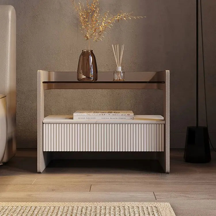 Elegance Tilu Nightstand Bedside Table-GCC Home Center