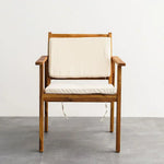Load image into Gallery viewer, Elegant 4-Seater Sofa Set – Natural Wood