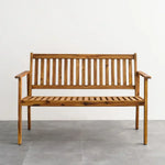 Load image into Gallery viewer, Elegant 4-Seater Sofa Set – Natural Wood