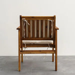 Load image into Gallery viewer, Elegant 4-Seater Sofa Set – Natural Wood