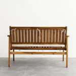 Load image into Gallery viewer, Elegant 4-Seater Sofa Set – Natural Wood
