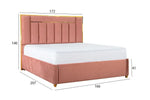 Load image into Gallery viewer, Elegant Bed With Solid Wood Frame