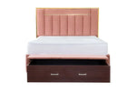 Load image into Gallery viewer, Elegant Bed With Solid Wood Frame