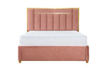 Load image into Gallery viewer, Elegant Bed With Solid Wood Frame