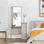 Load image into Gallery viewer, Elegant Design Wood Dressing Table With Mirror And Drawer-GCC Home Center