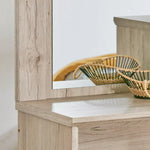 Load image into Gallery viewer, Elegant Design Wood Dressing Table With Mirror And Drawer-GCC Home Center