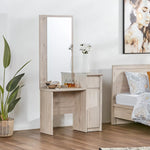 Load image into Gallery viewer, Elegant Design Wood Dressing Table With Mirror And Drawer-GCC Home Center