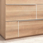 Load image into Gallery viewer, Elegant Dresser with 6 Drawers and Mirror – Beige