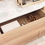 Load image into Gallery viewer, Elegant Dresser with 6 Drawers and Mirror – Beige