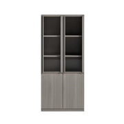 Elegant Executive Office Cabinet For Both Office And Home - Light Oak-GCC Home Center