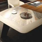 Load image into Gallery viewer, Elegant Executive Office Table with Ample Workspace and Storage Cabinets - Brown-GCC Home Center