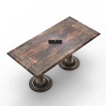 Load image into Gallery viewer, Elegant Hand Carved Solid Wood Coffee Table