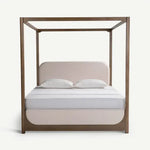 Load image into Gallery viewer, Elegant King Bed 180x200cm – Natural