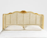 Load image into Gallery viewer, Elegant King Bed White Gold – 180x200 CM