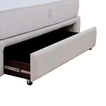 Load image into Gallery viewer, Elegant King Size Bed with Storage, Built-in lamp And Drawer
