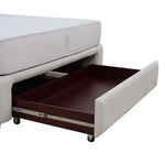 Load image into Gallery viewer, Elegant King Size Bed with Storage, Built-in lamp And Drawer