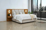 Load image into Gallery viewer, Elegant King Size Bed with Storage, Built-in lamp And Drawer