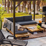 Load image into Gallery viewer, Elegant L-Shape Corner Sofa Set – Grey