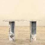 Load image into Gallery viewer, Elegant Marble Console Table