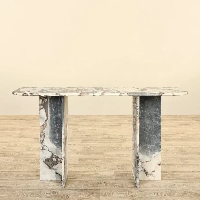 Elegant Marble Console Table