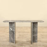 Load image into Gallery viewer, Elegant Marble Console Table
