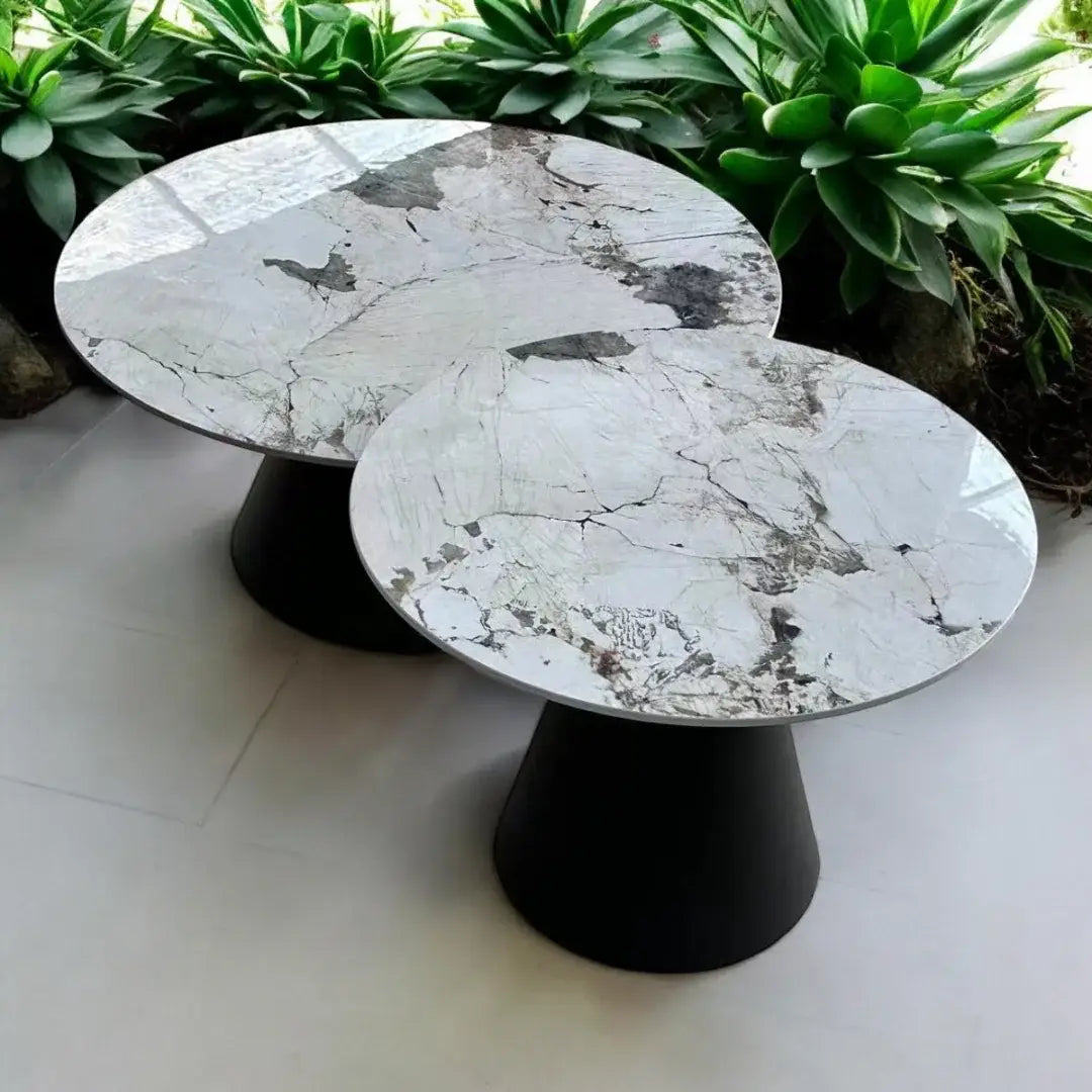 Elegant Modern Nesting Coffee Table Set (Pack of 2)