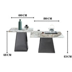 Load image into Gallery viewer, Elegant Modern Nesting Coffee Table Set (Pack of 2)