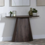 Load image into Gallery viewer, Elegant Oval Console Table With a Modern-Classic Design