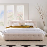 Load image into Gallery viewer, Elegant Queen Bed 160x200cm – Beige