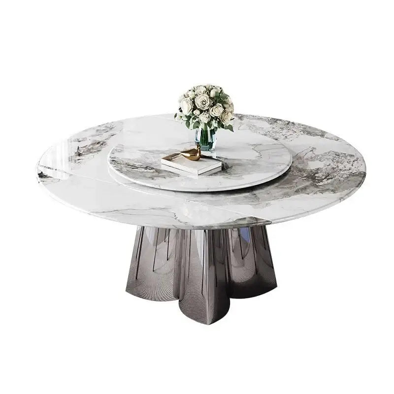 Elegant Round Dining Table - Luxury Statement Piece-GCC Home Center