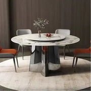 Elegant Round Dining Table - Luxury Statement Piece-GCC Home Center