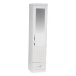 Load image into Gallery viewer, Elegant Single Door Wardrobe with Mirror and Drawer-GCC Home Center