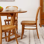 Load image into Gallery viewer, Elegant Solid Wood 6-Seater Dining Set