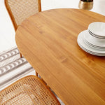 Load image into Gallery viewer, Elegant Solid Wood 6-Seater Dining Set