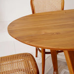 Load image into Gallery viewer, Elegant Solid Wood 6-Seater Dining Set