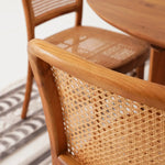 Load image into Gallery viewer, Elegant Solid Wood 6-Seater Dining Set