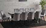 Load image into Gallery viewer, Elegant Tower Dining Set – 10 Seater (Table + 10 Dining Chairs)