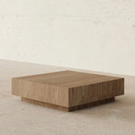 Load image into Gallery viewer, Elegant Wood Coffee Table – Bold Design