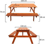 Load image into Gallery viewer, Elegant Wooden Bench With Umbrella Hole-GCC Home Center