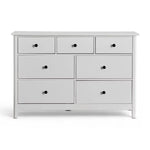 Load image into Gallery viewer, Engineered Wood Dressing Table with 7 Drawers – White