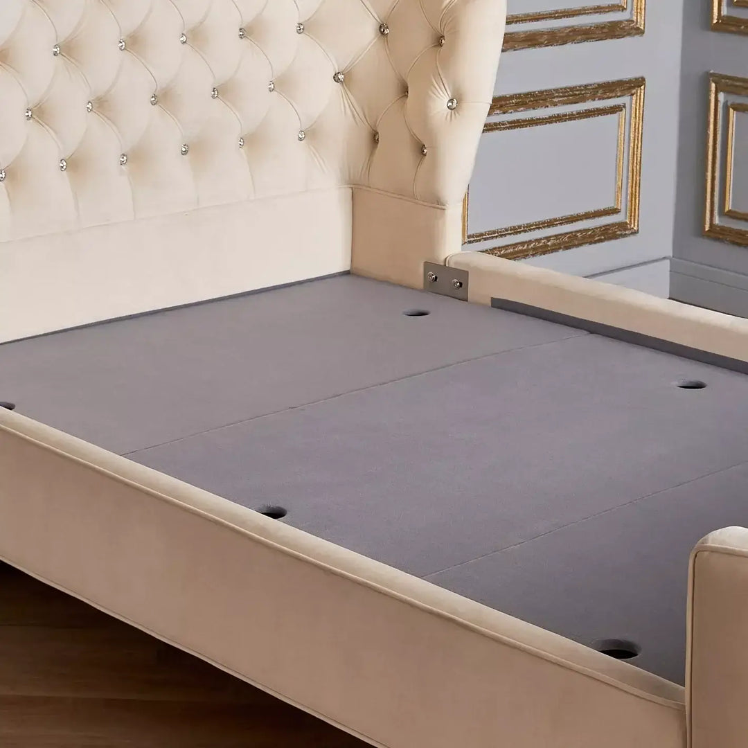 Engineered Wood Single Bed - 120x200 cm-GCC Home Center