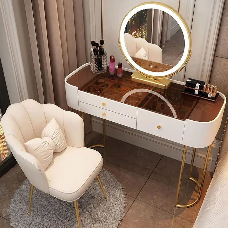 Enjoy light luxury, the new large modern simple dresser, the network red INS style makeup table, reshaping the bedroom advanced aesthetics-GCC Home Center